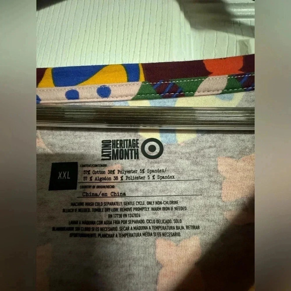 Target women's Latino Heritage Month cinch drawstring dress XXL abstract geometr - Picture 3 of 4